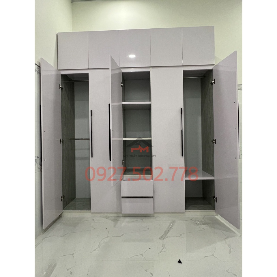 Tủ nhựa Đài Loan cửa mở cao trần ngang 2m x cao 2m4 - FREESHIP 15km HCM, Bình Dương