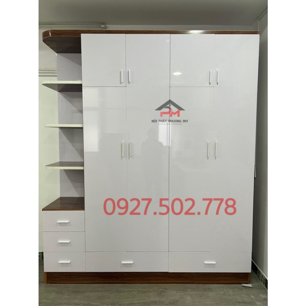 Tủ nhựa Đài Loan cửa mở cao trần ngang 2m x cao 2m4 - FREESHIP 15km HCM, Bình Dương